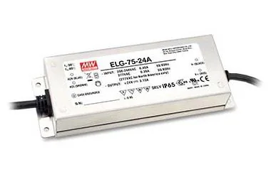 [ELG-75-12A-3Y] MEAN WELL - Alimentation - ELG 75-12A-3Y - 220 Volts > 12 Volts 60 W - Ajustable
