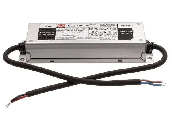 [ELG-100-24DA-3Y] MEAN WELL - Alimentation - ELG-100-24DA-3Y DALI - 220 Volts > 24 Volts 100 W