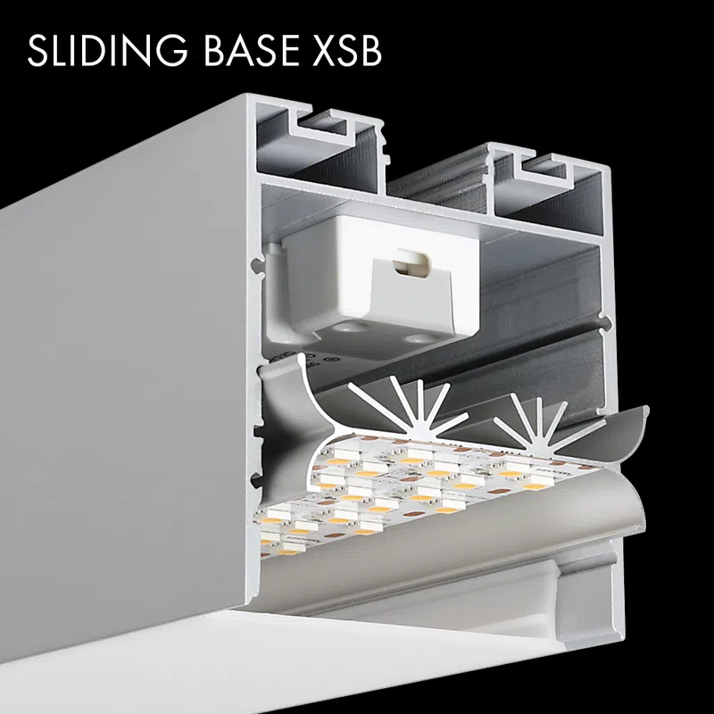 PROLED 2026 - Contre-plaque aluminium - XL-LINE - XSB - au mètre - Finition Alu