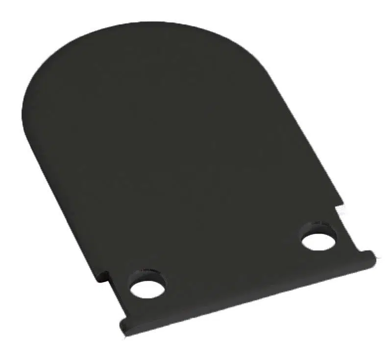 [L690R2EB] PROLED 2026 - Terminaison - M-LINE STANDARD - 1/2 Rond - Finition Noire