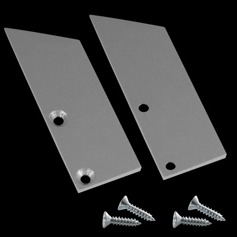 [L696100EW] PROLED 2026 - Terminaison - S-LINE WALL - Carré - Set Plat - Finition Blanche