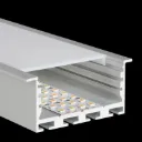 PROLED 2026 - Profilé alu - L-LINE REC 24 ST  - 2 mètres - Finition Alu