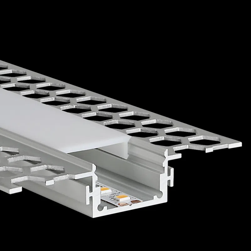 PROLED 2026 - Profilé alu - M-LINE DRYWALL LINEAR - 2 mètres - Finition Alu