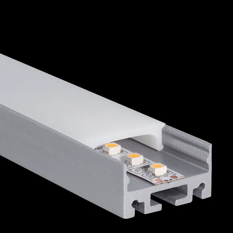 PROLED 2026 - Profilé alu - M-LINE EXTRA LOW 24 - 2 mètres - Finition Alu