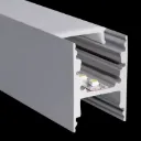 PROLED 2026 - Profilé alu - M-LINE H - 2 mètres - Finition Alu