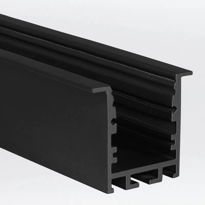 PROLED 2026 - Profilé alu - M-LINE REC 24 ST - 2 mètres - Finition Noire