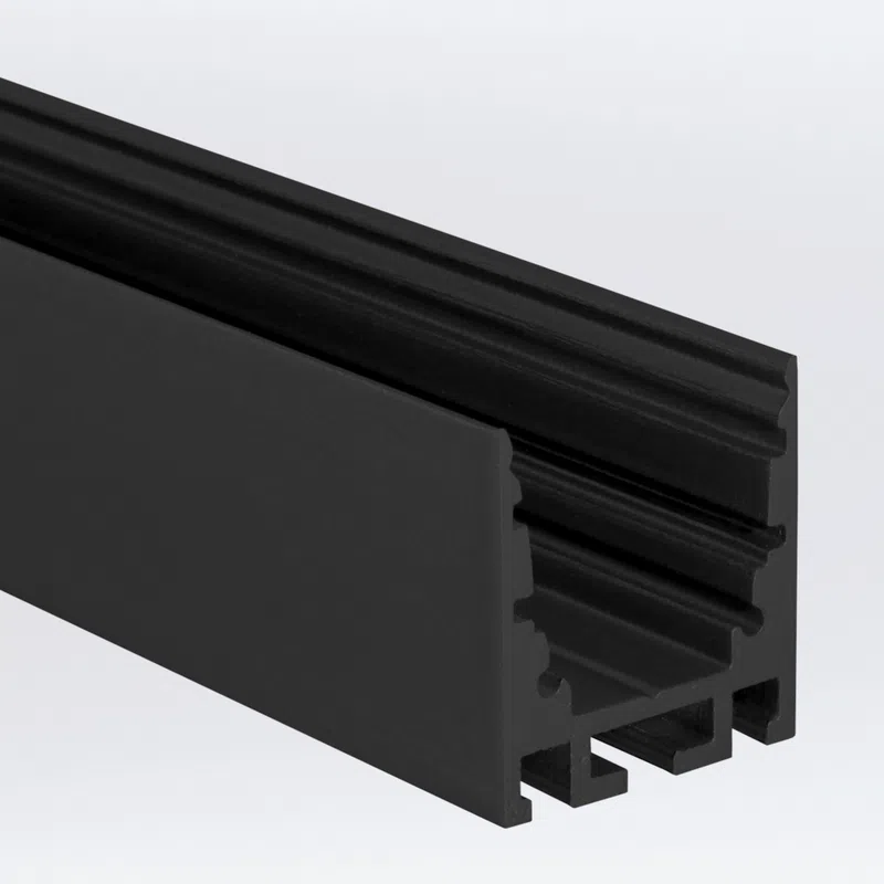 PROLED 2026 - Profilé alu - M-LINE STANDARD 24 - 2 mètres - Finition Noire