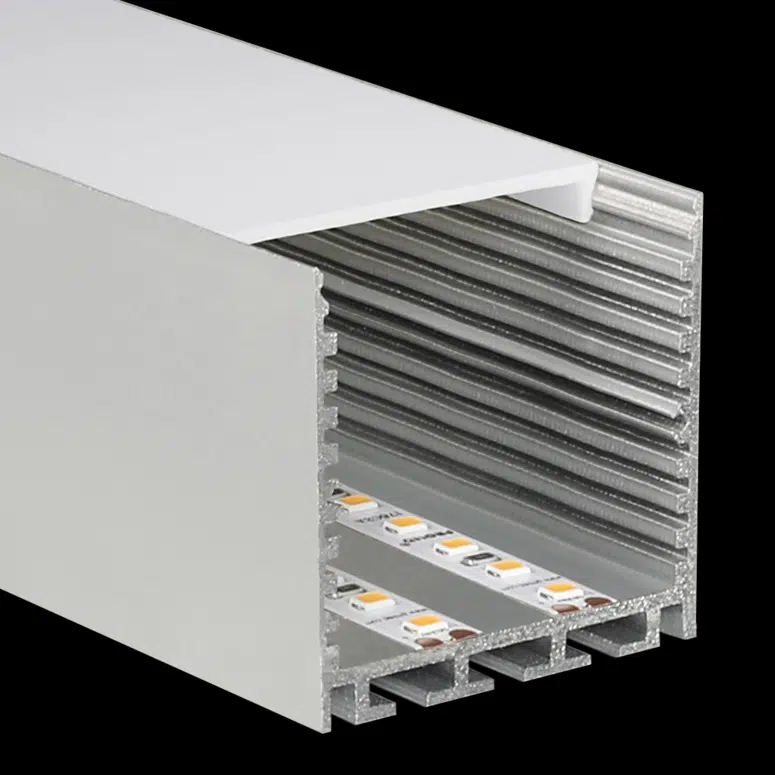 PROLED 2026 - Profilé alu - PS-LINE STANDARD 24 - 2 mètres - Finition Alu