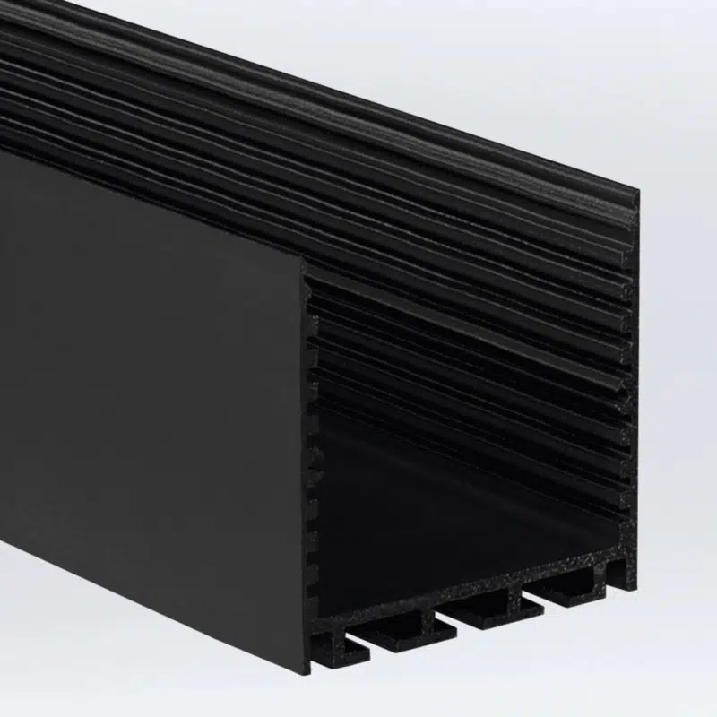 PROLED 2026 - Profilé alu - PS-LINE STANDARD 24 - 2 mètres - Finition Noire