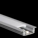 PROLED 2026 - Profilé alu - S-LINE PLAT REC - 2 mètres - Finition Alu