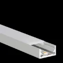 PROLED 2026 - Profilé alu - S-LINE LOW - 2 mètres - Finition Alu
