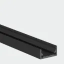 PROLED 2026 - Profilé alu - S-LINE LOW - 2 mètres - Finition Noire