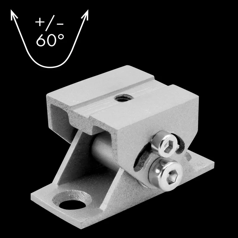 PROLED 2026 - Support orientable - Finition Alu