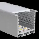PROLED 2026 - Profilé alu - SQ-LINE REC 24 - 2 mètres - Finition Alu