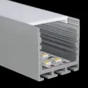 PROLED 2026 - Profilé alu - Q-LINE STANDARD 24 - 2 mètres - Finition Alu