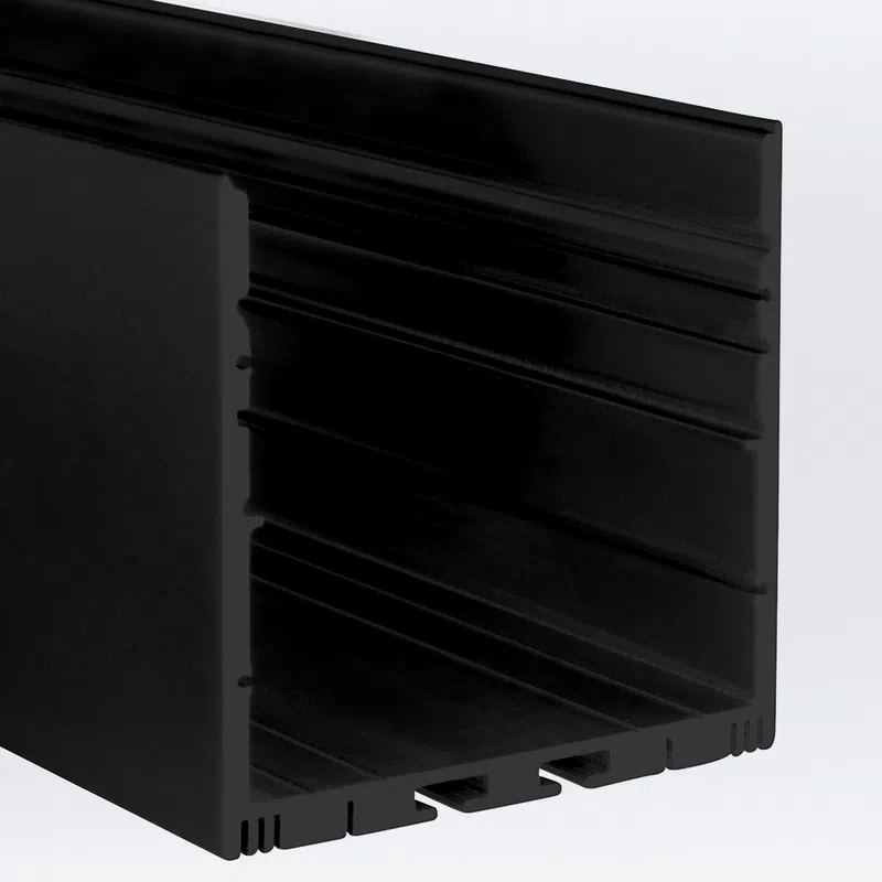 PROLED 2026 - Profilé alu - XL-LINE STANDARD - 2 mètres - Finition Noire