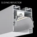 PROLED 2026 - Réflecteur aluminium XL-LINE - 2m - Finition Alu