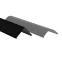 PROLED 2026 - Capot plastique - C-LINE - Plat Triangle Noir - 2 mètres