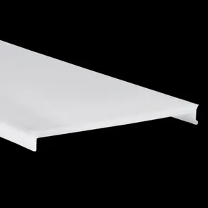 PROLED 2026 - Capot plastique - L-LINE - Plat Frost - 2 mètres