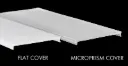 PROLED 2026 - Capot plastique - L-LINE - Plat Microprisme - 2 mètres