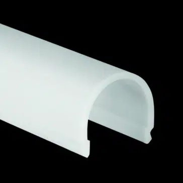 [L690R2F] PROLED 2026 - Capot plastique - M-LINE - 1/2 Rond Frost - 2 mètres