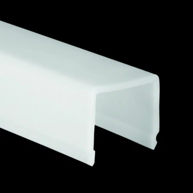 [L690S1M] PROLED 2026 - Capot plastique - M-LINE - Carré Diffusant (Milky) - 2 mètres