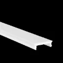 PROLED 2026 - Capot plastique - SU-LINE - Plat Diffusant (Milky) - 2 mètres