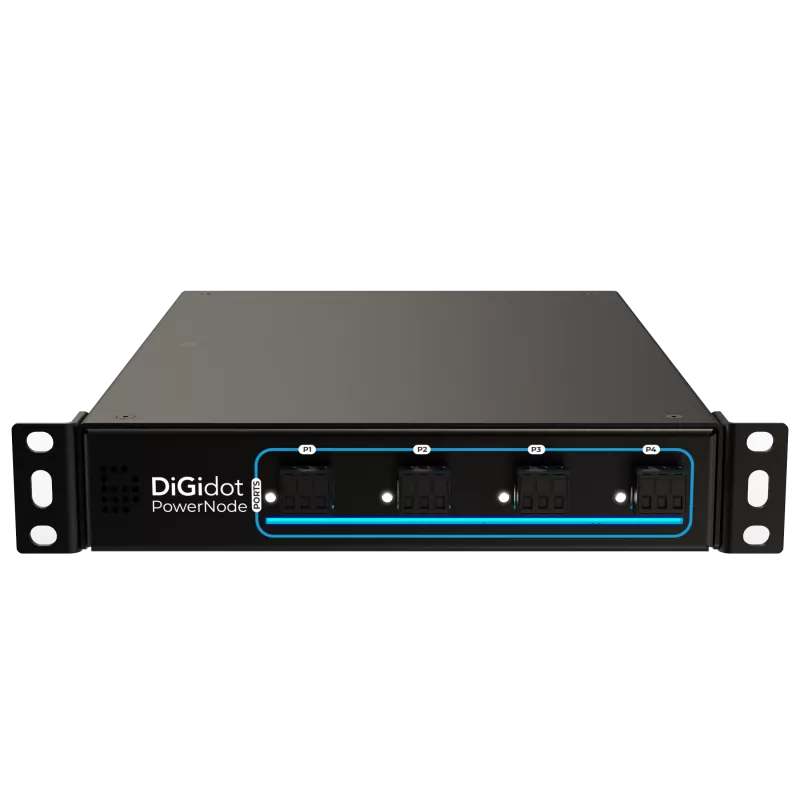 DIGIDOT TECHNOLOGIES - Combo Alim. Contrôleur Led – PowerNode 4 – u12x - 48V