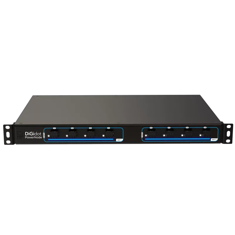 DIGIDOT TECHNOLOGIES - Combo Alim. Contrôleur Led – PowerNode 8 – u24x - 24V