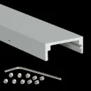 PROLED 2026 - Profilé de montage pour L-LINE 24, SQ-LINE 24, M-LINE 24 - 1 mètre - Finition Alu
